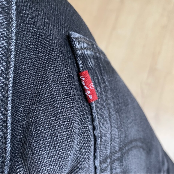 Reformation X Levis Button Fly Black Jeans Size 26 0160 - Picture 3 of 9